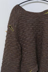 Vitelli basket stitching sweater FW22_VM_M003_GM